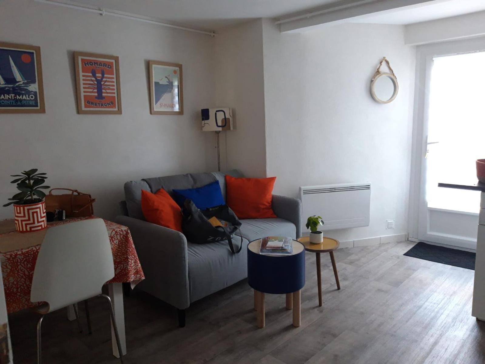 Bel Appartement St Malo Avec Jardin A 2 Pas De La Plage Sillon 圣马洛 外观 照片