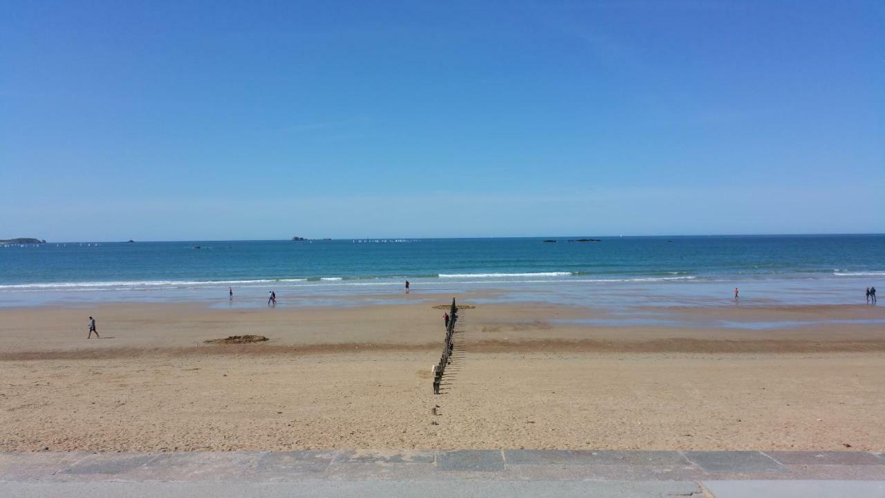 Bel Appartement St Malo Avec Jardin A 2 Pas De La Plage Sillon 圣马洛 外观 照片